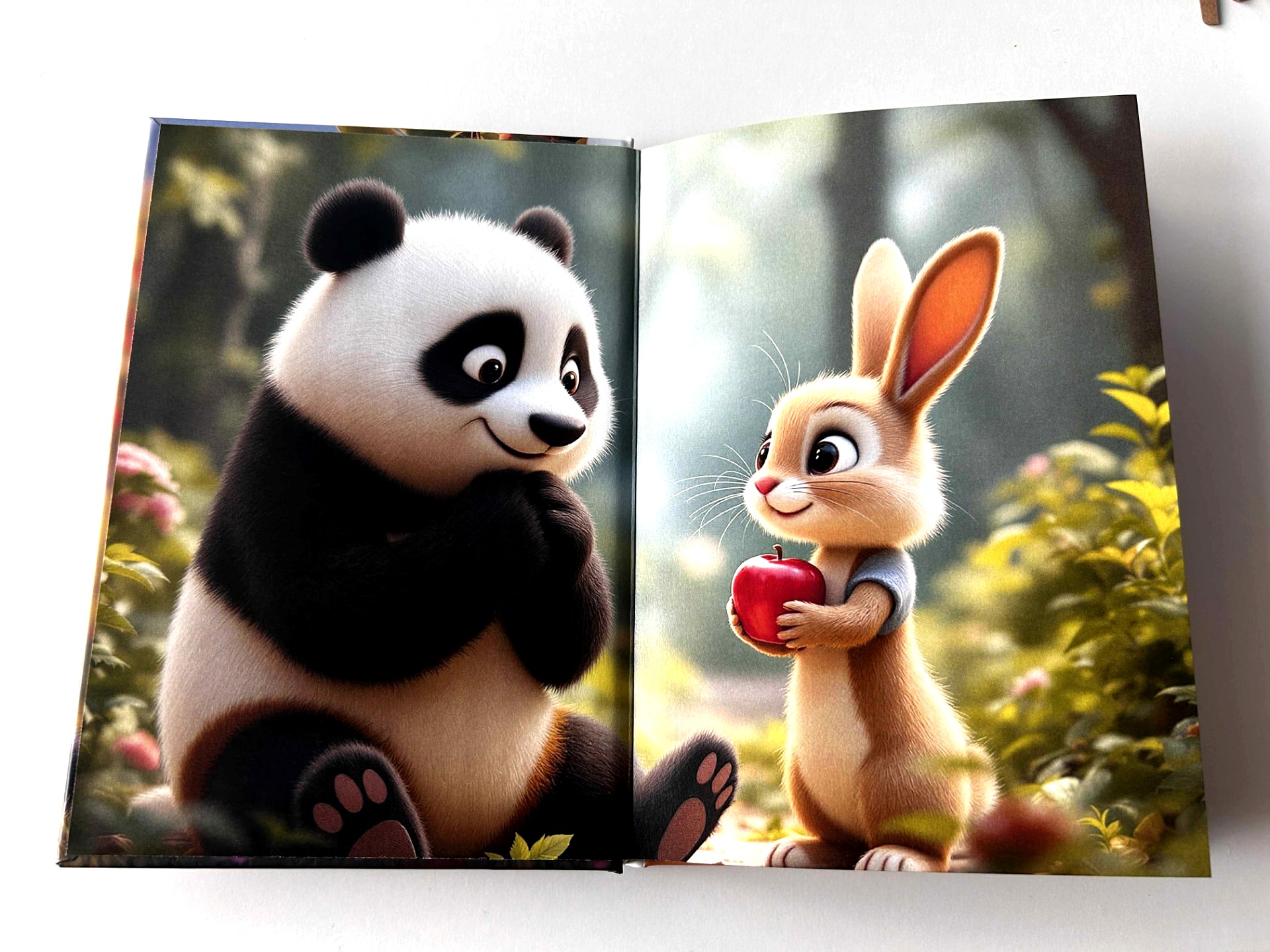 Pandos pasakos vaikams – Vagystės istorija. Mažoji Panda ir Zuikis – 4 nuotrauka