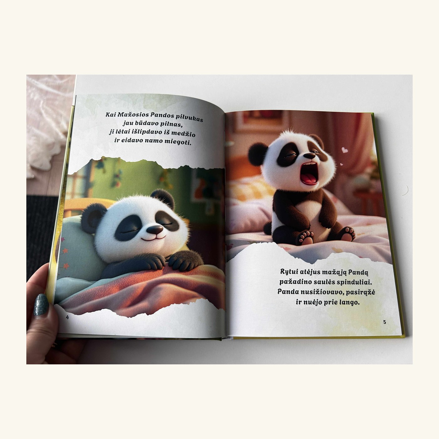 Pandos pasakos vaikams – Mažoji Panda išvyksta į šiltus kraštus – 2 nuotrauka
