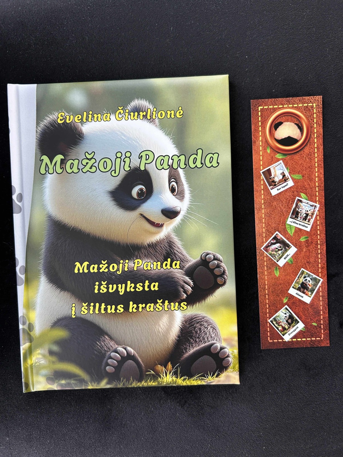Pandos pasakos vaikams – Knygelių rinkinys lagaminėlyje su pliušine Panda – 8 nuotrauka