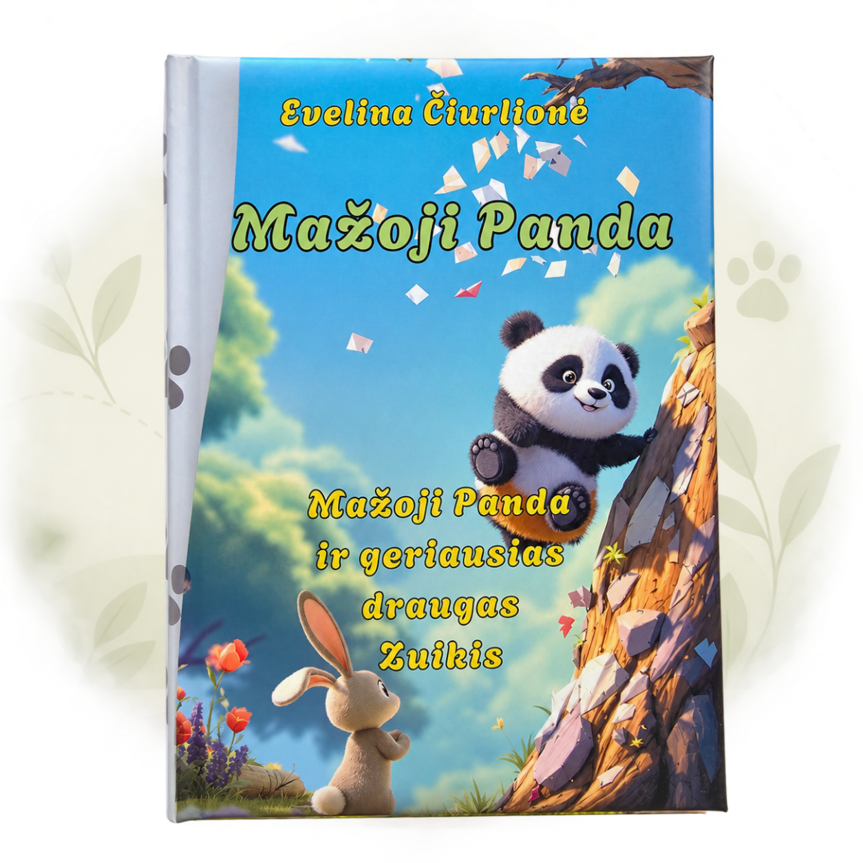 Knygelės „Mažoji Panda ir geriausias draugas Zuikis“ viršelis