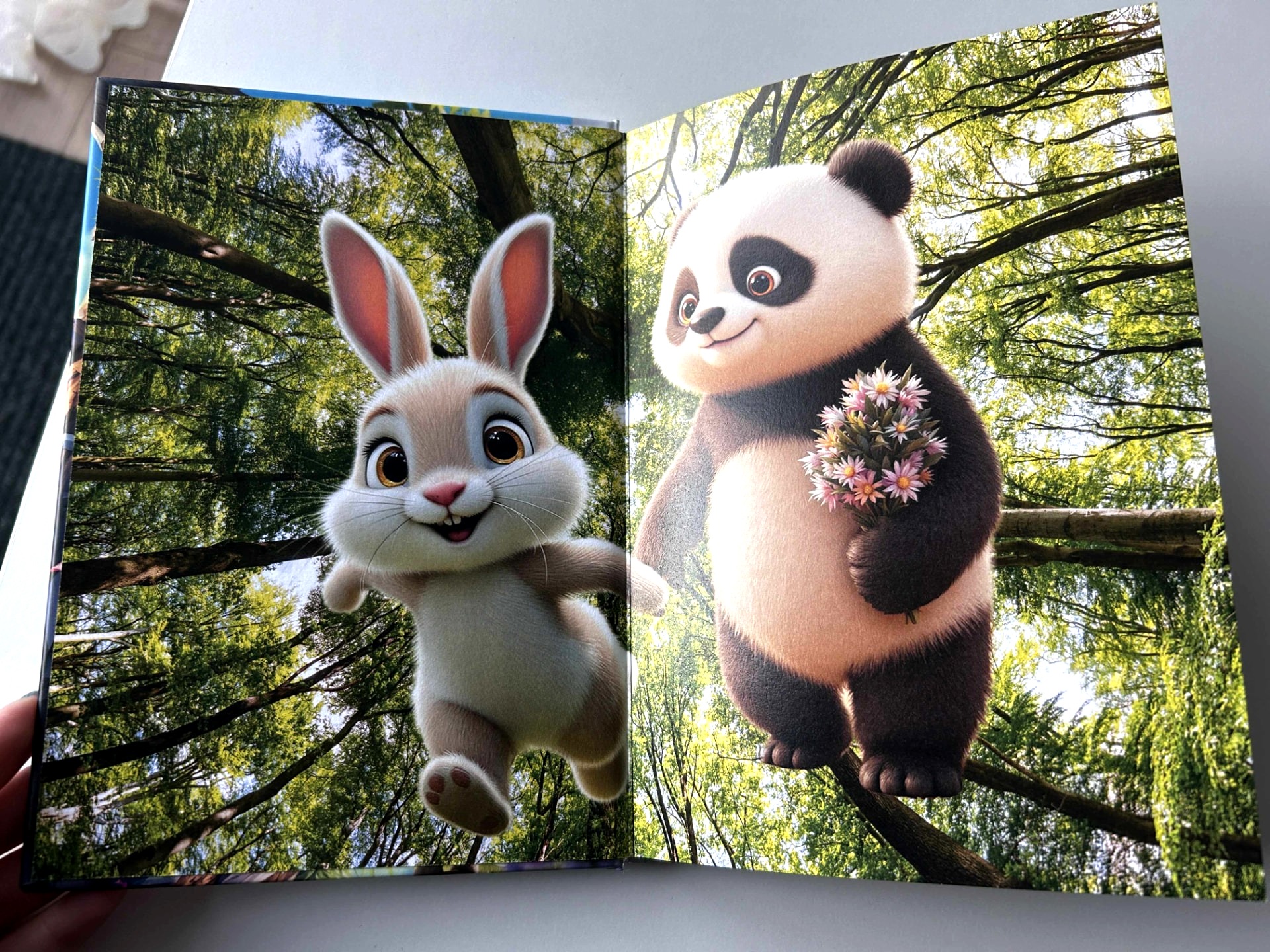 Pandos pasakos vaikams – Mažoji Panda ir geriausias draugas Zuikis – 3 nuotrauka