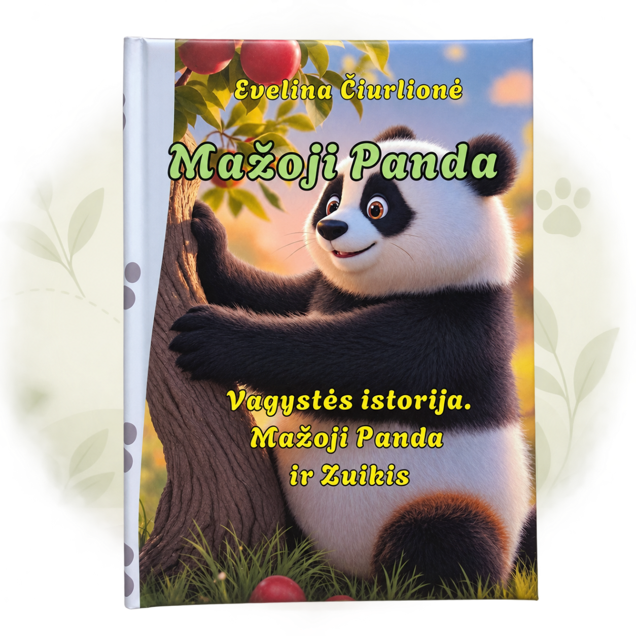 Knygelės „Vagystės istorija. Mažoji Panda ir Zuikis“ viršelis